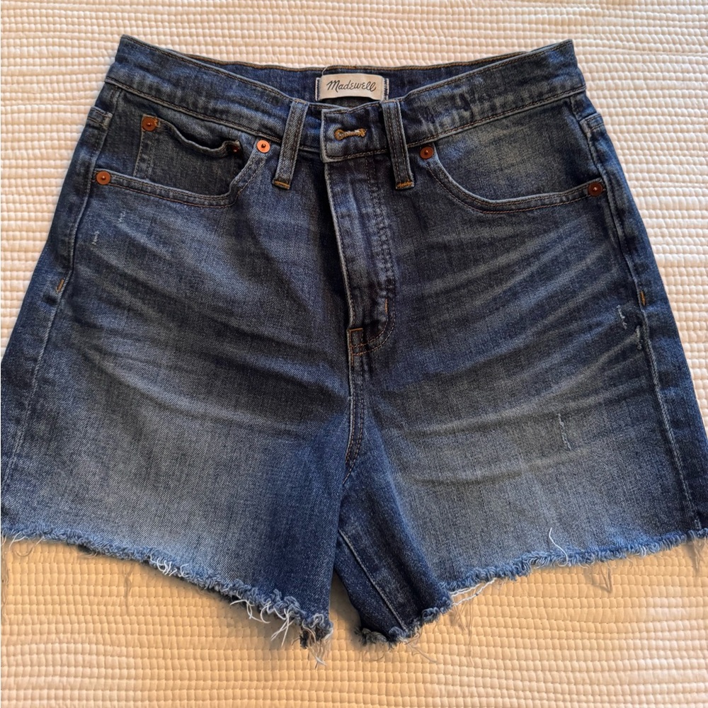Madewell High Rise Denim Shorts